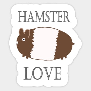 Hamster Love Sticker